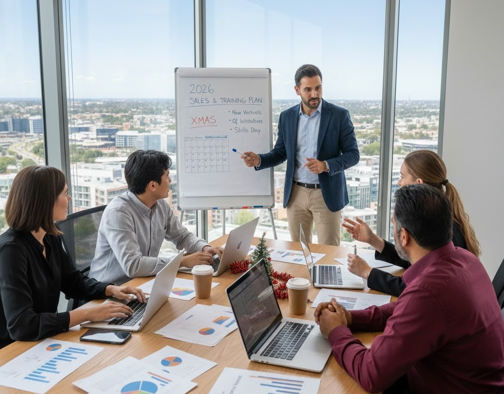 Year-end sales planning and sales training for Western Sydney SMEs